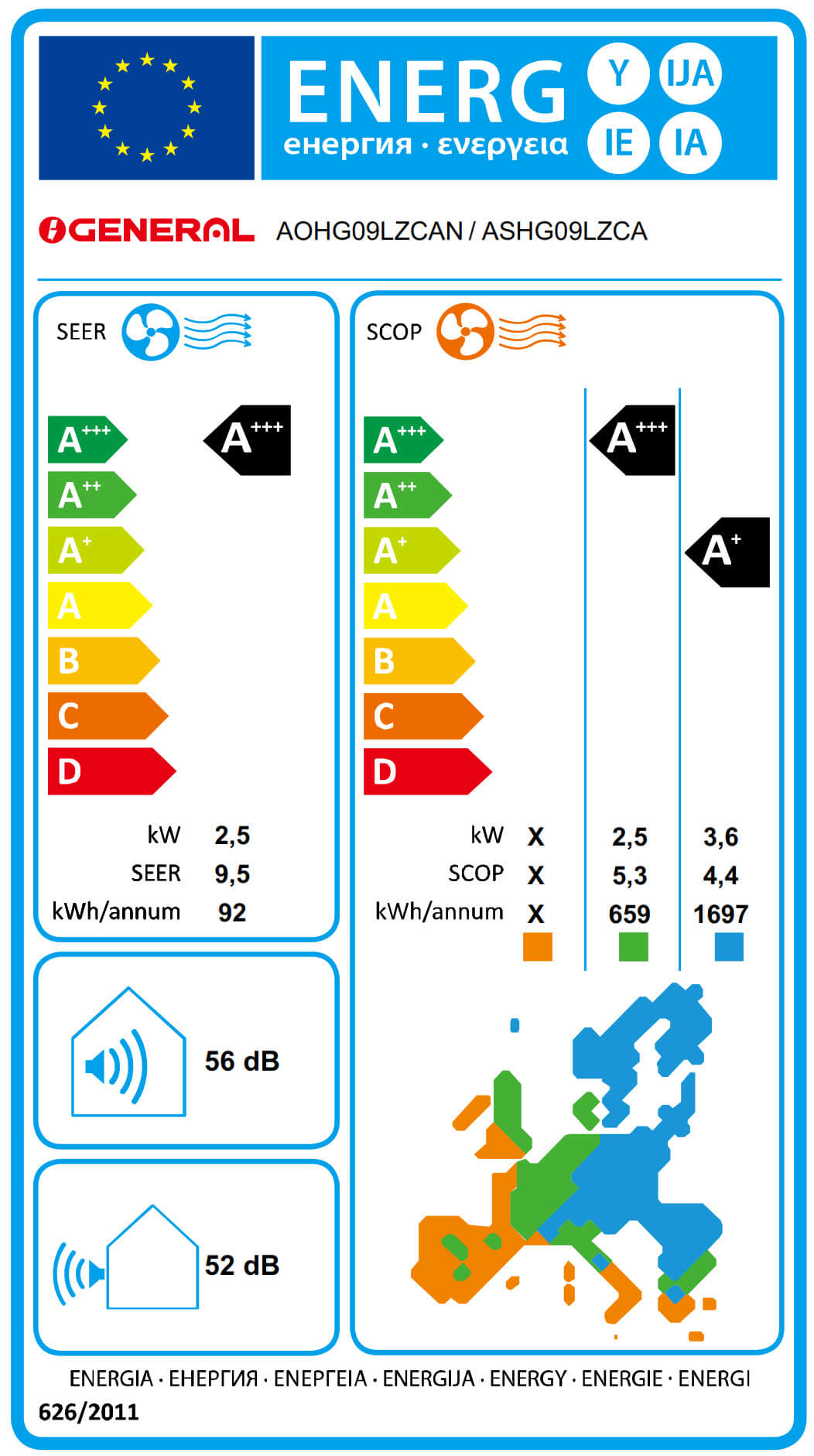 Energimerket gir deg mye nyttig informasjon.